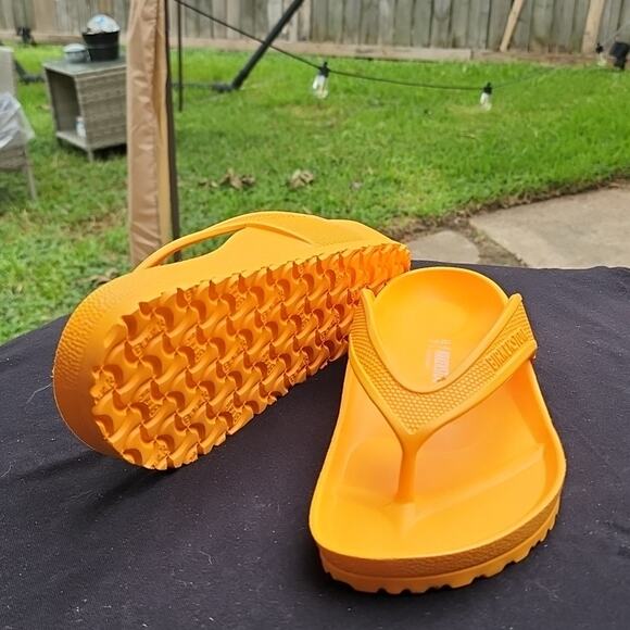 Birkenstock Honolulu Eva Flip Flop Sandals Zinnia 44R 45R - Picture 12 of 14